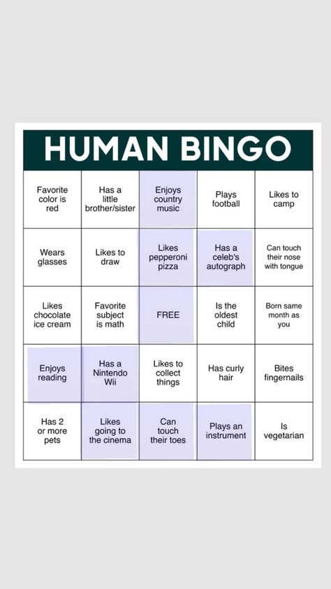 Human Bingo, Staff Morale, Football Camp, My Aesthetic, Sensory Room, Get To Know Me, Brother Sister, Bingo, Psychology