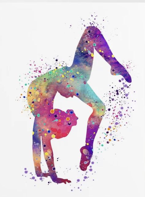 Gymnastics Wall Art, Dance Studio Decor, Art Dance, Dance Images, Studio Decor, Dance Studio, Pin It, Gymnastics, Watercolor Painting