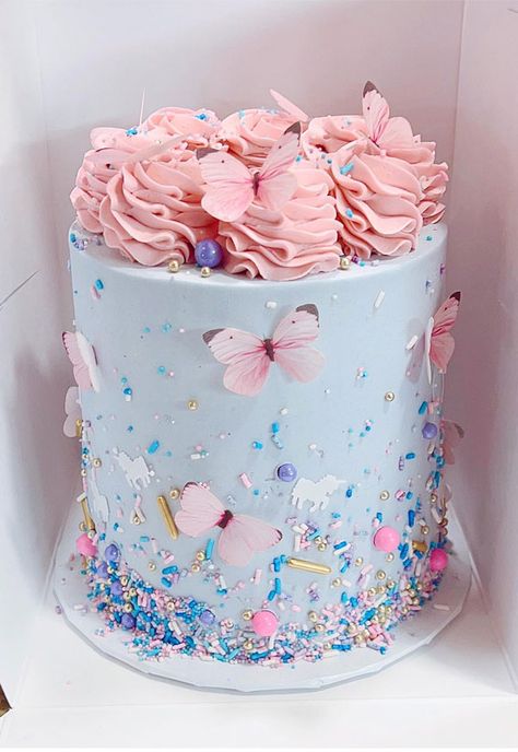 periwinkle cake, sprinkle cake, funfetti cake, confetti cake, simple confetti cake, simple sprinkle cake, first birthday sprinkle cake, colorful birthday cake, sprinkle birthday cake Sprinkle Cake Ideas, Periwinkle Cake, Sprinkle Birthday Cake, Cake Funfetti, Sprinkle Birthday, Cake First Birthday, Cake Confetti, Colorful Birthday Cake, Sprinkles Birthday Cake