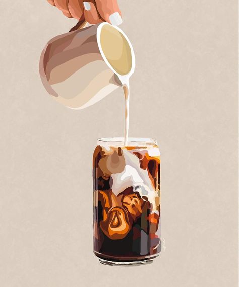 cheers photo bar on Instagram: “this makes me want coffee! ☕️• reference photo: @pinterest • • • #digitalillustration #illustration #procreate #custom #customillustration…” Coffee Reference, Photo Bar, Cheers Photo, Photo Pinterest, Idee Cricut, Instagram Illustration, Coffee Illustration, Illustration Procreate, Coffee Love