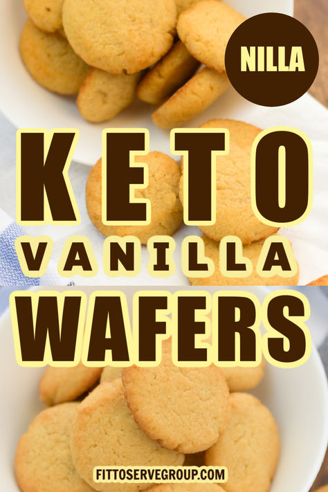 Keto Nilla Wafers (Sugar-Free & Gluten-Free) Keto Banana, Keto Ladyfingers, Keto Banana Pudding, Keto Wafer Cookies, No Carb Waffle Recipe, Keto Waffles No Cheese, Low Carb Vanilla Wafers, Keto Waffles Coconut Flour, Gluten Free Vanilla Wafers