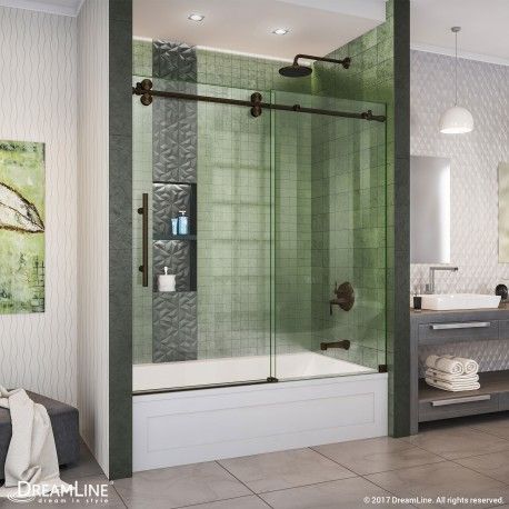 Enigma-XO Tub Door Sliding Glass Tub Doors, Makeover Kamar Mandi, Tub Shower Doors, Tub Door, Frameless Shower Enclosures, Frameless Sliding Shower Doors, Bathtub Doors, Walk In Shower Designs, Tub Doors