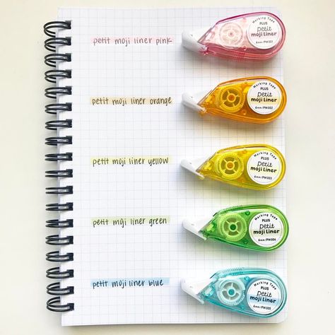 304 Likes, 6 Comments - @studyutopian on Instagram: “A swatch of the petit moji liner! I love that this doesn't bleed through paper and is also…” Pen Swatches, School Suplies, Stationery Obsession, Stationary Store, Stationary Supplies, Stationary School, Cute School Supplies, Stationery Organization, Bullet Journal Inspo