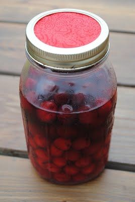 Kirsch - drunken cherries Quick Pickled Radishes, Cranberry Drinks, Homemade Liquor, Cranberry Vodka, Cherry Liqueur, Pickled Radishes, Infused Vodka, Summer Appetizer, Thanksgiving Menu