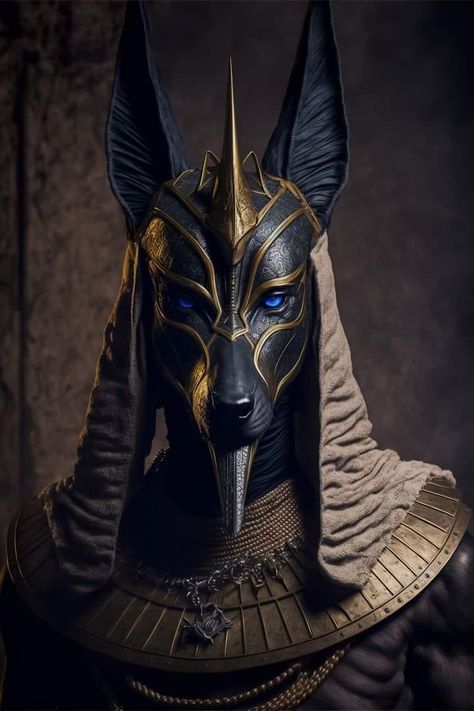 Jackal Drawing, Anubis Aesthetic, Egyptian Jackal, Egyptian Goddess Art, Egyptian Anubis, Halloween Idea, Ancient Egypt Art, Egyptian Tattoo, Werewolf Art