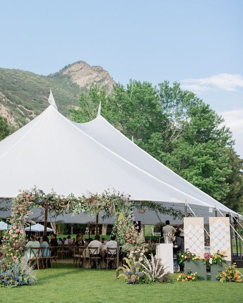 Can't help but share more photos from this @people exclusive. 🩷 Read the feature at our link in bio.⁠ ⁠ Vendors:⁠ Bride + Groom: @jumpmanjuice @_tyrarene⁠ Planning + Design: @kate.elizabeth.events⁠ Photography: @whitneyhuntphoto ⁠ Venue: @lacailleutah⁠ Florals: @janiesflowers⁠ Gown: @va_bridal ⁠ Makeup: @nickyt_mua⁠ Catering: @culinarycrafts⁠ Rentals: @diamondeventandtent⁠ Tent: @diamondeventandtent⁠ Rentals: @wild_eventstudio⁠ Rentals: @scapegoatrentals⁠ Lighting: @wasatchavproductions⁠ Stat... Wedding Tent Reception, Outdoor Wedding Boho, Reception Tent, Event Brochure, Utah Bride, Events Photography, Tent Reception, Summer Wedding Outdoor, Tent Rentals