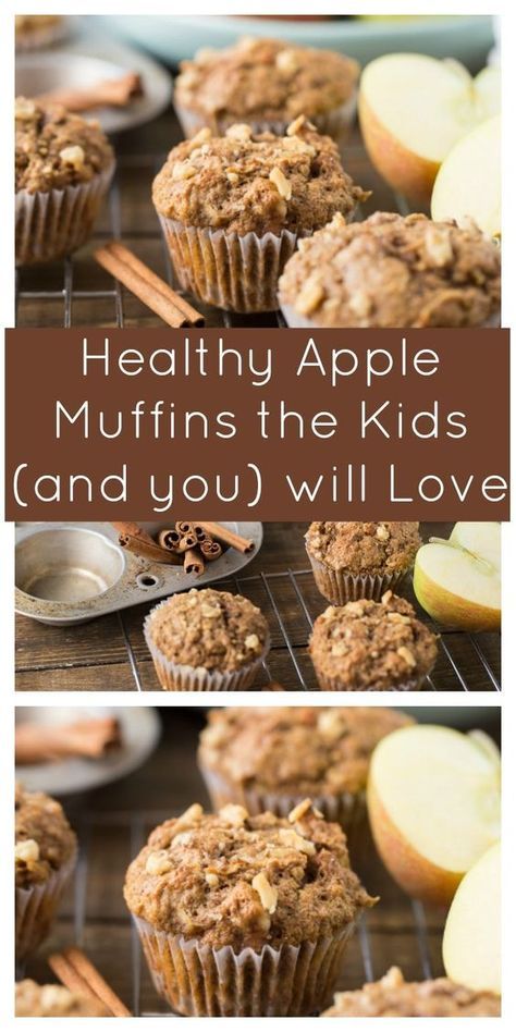 Apple Spice Muffins, Apple Muffins Healthy, Apple Recipes Healthy, Baked Apple Recipes, Apple Recipe, Spice Muffins, Apple Muffins, Fall Snacks, Apple Dessert Recipes