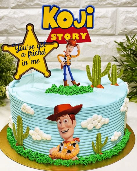 Woody Toy Story Cake Ideas, Woody Smash Cake, Toy Story Birthday Cake Ideas, Woody Birthday Cake, Toy Story Cake Ideas, Toy Story Birthday Cake, Woody Birthday, Toy Story Invitations, 30th Birthday Cake