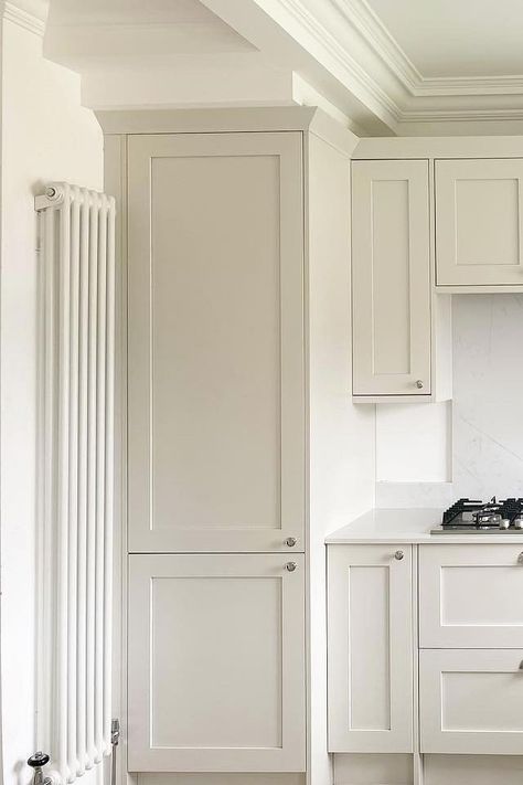 Design your dream kitchen like @housetohome__x with our beautiful designer radiator collection. Find your favourite. Column Radiator Kitchen, Gas Boiler Cover Ideas, Radiator In Kitchen Ideas, Radiator In Kitchen, Tall Radiator, Tall Radiators In Kitchens, Radiators In Kitchen, Kitchen Radiators, Kitchen Radiator Ideas