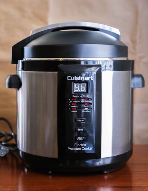 The Cuisinart Electric Pressure Cooker Is a Trusted Friend in the Kitchen Kitchen Electrical Appliances, Cooking Pumpkin, Food Fast, Electric Cooker, Electric Pressure Cooker, Pressure Cookers, Silicone Kitchen, Electrical Appliances, Pressure Cooker Recipes