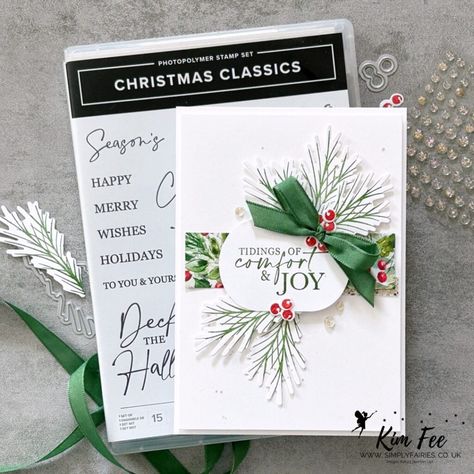 Stamp Review Crew: Christmas Classics Stamp Set! Stampin Up Very Best Occasions, Stampin Up Christmas Cards Easy, Su Christmas Classics Cards, Ready For Christmas Stampin Up Cards, Stampin Up Warmth And Cheer Dsp, New Stampin Up Cards 2023-24, Impression Obsession Christmas Cards, Big On Christmas Stampin Up Cards, Stampin Up Christmas Season Bundle