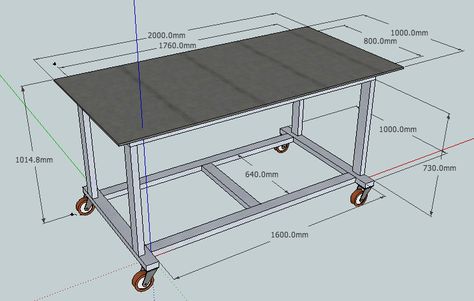 Welding Station Welding Bench, Welding Table Diy, Welding Tables, Welding Cart, Metal Workshop, Welding And Fabrication, Diy Welding, Welding Table, Welding Equipment