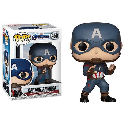 Endgame Captain America, Funko Pop Avengers, Best Funko Pop, Pop Figurine, Funko Pop Dolls, Funk Pop, Funko Pop Toys, Funko Pop Collection, Pop Vinyl Figures