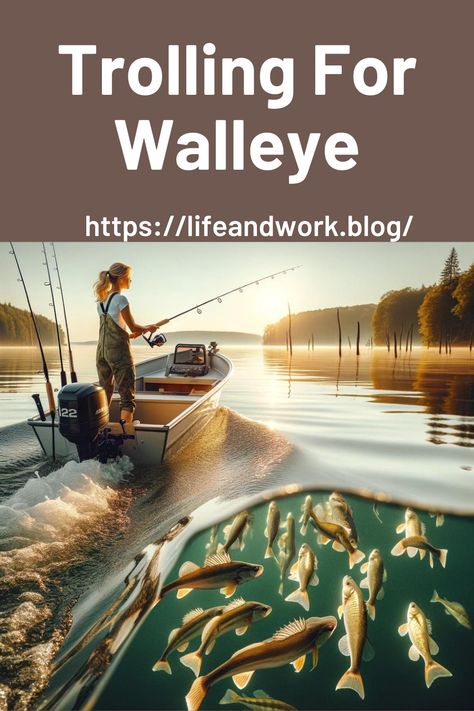 Trolling For Walleye Walleye Jigs, Walleye Fishing Tips, Walleye Fishing, Fishing Techniques, Fishing Adventure, More Water, Lake Erie, Open Water, Fishing Tips