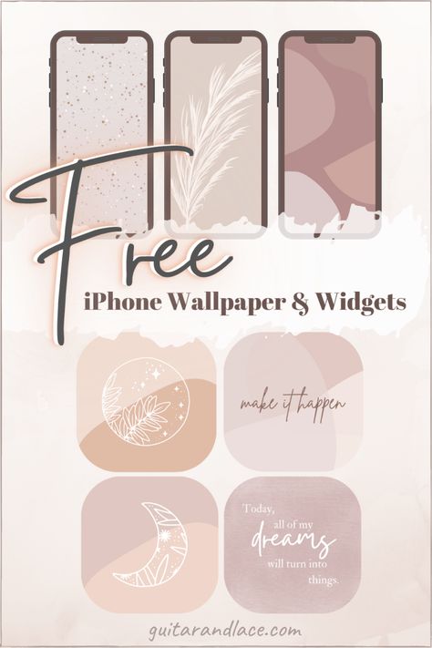 Wallpaper Iphone Boho, Free Ipad, Zero Wallpaper, Widget Design, Ipad Ios, Iphone Wallpaper Ios, Minimalist Iphone, Iphone Organization, Free Phone Wallpaper