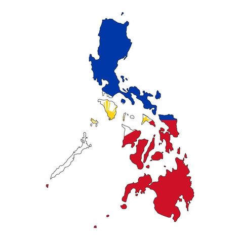 Philippines map silhouette with flag on white background Philippines Background Design, Filipina Flag, Philippines Flag Aesthetic, Philippine Map Outline, Phillipines Flag Aesthetic, Mapa Ng Pilipinas, Philippines Background, Map Of The Philippines, Flag Philippines