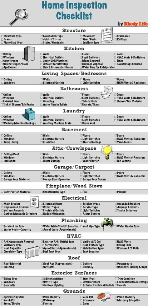 Home Inspection Home Inspection Checklist, Remodel Checklist, Buying First Home, Inspection Checklist, Camper Remodel, Ideas Hogar, Home Buying Tips, Up House, Moving Tips