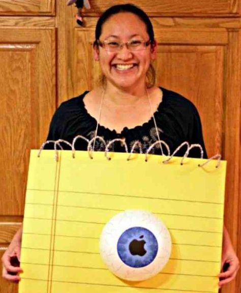 Eye Pad #Halloween #halloweencostumes #funny #funnycostumes #pun #punny #Punnycostume #ipad #eyepad Pun Halloween Costume Ideas, Pun Halloween Costumes, Squad Costumes, Diy Funny Halloween Costumes, Teacher Puns, Pun Costumes, Punny Costumes, Punny Halloween Costumes, Halloween Costume Puns