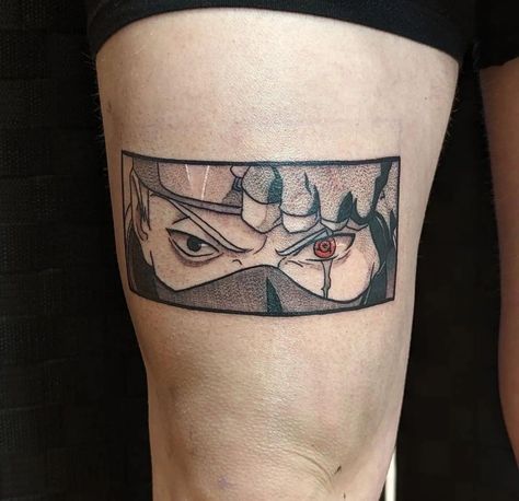 Kakashi eyes tattoo idea Kakashi Eye Tattoo, Kakashi Sharingan Tattoo, Sharingan Eyes Tattoo, Anime Eyes Tattoo Ideas, Naruto Eyes Tattoo, Kakashi Tattoo Ideas, Anime Eye Tattoo, Kakashi Eyes, Sushi Tattoos