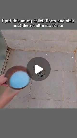 Diy Home Tips on Instagram: "I put this on my toilet, floors and sink, and the result amazed me. #Tips" Shower Floor Cleaner, Floor Cleaning Hacks, Home Safety Tips, Diy Cleaning Products Recipes, Bathroom Hacks, Clean Bathtub, Bath Cleaning, Easy Cleaning Hacks, Homemade Cleaning Solutions