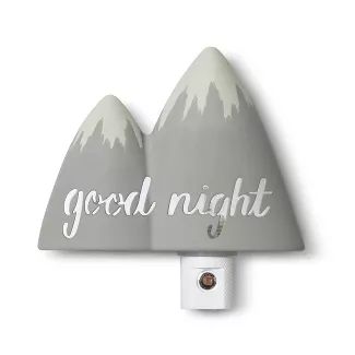 Mountain Baby Nursery, Emma Nursery, Mountain Nursery Theme, Nursery Lights, Adventure Awaits Nursery, Gray Mountain, Mountain Nursery, Fear Of The Dark, Adventure Nursery