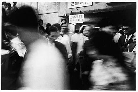 William Klein - Subway and Blur, Tokyo 1961 William Klein, Photos Black And White, Diane Arbus, Robert Frank, Night Pictures, Film Inspiration, Bnw Photography, French Photographers, Street Photographers