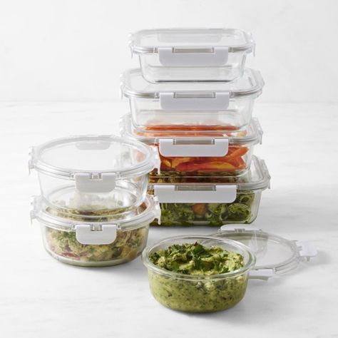 Hold Everything Food Storage Containers, 14-Piece Set Glass Tupperware Aesthetic, Glass Tupperware Storage, Gifts Wishlist, Granby Colorado, Target Kitchen, Palm Leaf Plates, Fridge Storage, Future Kitchen, Cooking Hacks