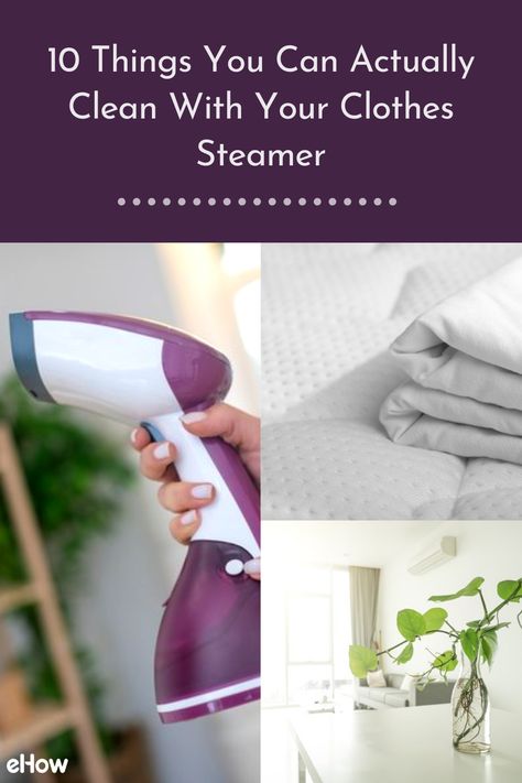 If you only pull out your clothes steamer when you've planning to wear linen, you're missing out on a ton of cleaning potential. Handheld clothes steamers are easy to use, totally portable and make quick work of loosening stains and sanitizing surfaces. Check the manufacturer's instructions before using this handy gadget for cleaning, though. Not only is it important to review safety instructions to prevent burns, but you'll want to know exactly how hot your particular steamer can get. Garment Steamer Hacks, How To Use A Steamer Clothes, Clothes Steamer Hacks, Clothes Steamer Station, Steamer For Cleaning, Alligator Tattoo, Carpet Steamer, Hand Steamer, Holistic Therapy