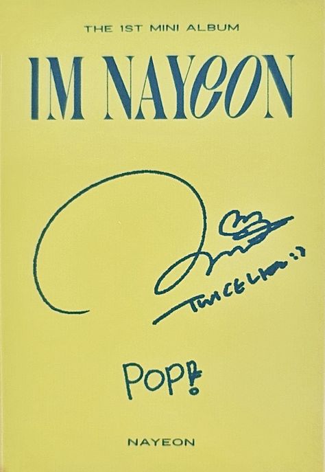 Nayeon Signature, Im Nayeon Pop, Nayeon Pop, Lomo Card, Nayeon Twice, Im Nayeon, Love You So Much, Mini Albums, Photo Cards