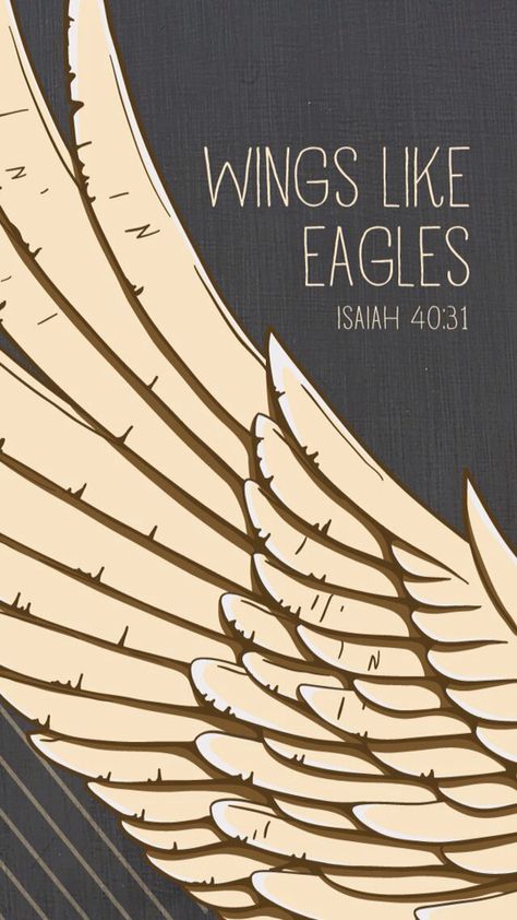 Wings Album Designs, Isaiah 30, Christian Photos, Wings Like Eagles, Isaiah 40 31, Biblical Art, Journaling Ideas, The Wings, Bible Art