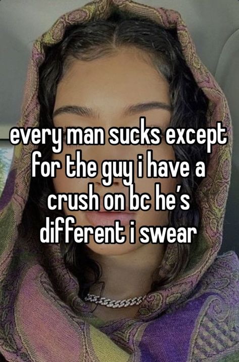 Whisper Confessions Crush, Crush Whispers, Relatable Crush Posts, Crazy Funny Pictures, A Crush, Relatable Post Funny, I Have A Crush, Mood Humor, Im Going Crazy