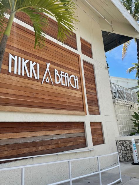 Nikki Beach Miami, Beach Location, Nikki Beach, Beach Bar, Boho House, Nikko, Travel Tattoo, Dream Destinations, Miami Beach