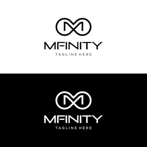 Infinity infinite loop mobius motion lim... | Premium Vector Infinity Logo Symbols, M Infinity Logo, Infinite Logo Design, Infinity Logo Design, Logo Design Infinity, Letter M Logo Design, Infinite Logo, Mw Logo, M Logo Design