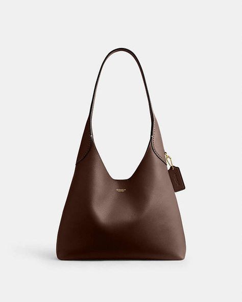 Google Image Result for https://coach.scene7.com/is/image/Coach/cu068_b4mpl_a0?$mobileProductV3$ Coach Brooklyn Shoulder Bag Outfit, Coach Large Bag, Fall Coach Bag, Fall 2024 Bag Trends, Brooklyn Shoulder Bag 28, Trending Bags For Women 2024, Big Coach Bag, Coach Bag Brown, Coach Brown Bag