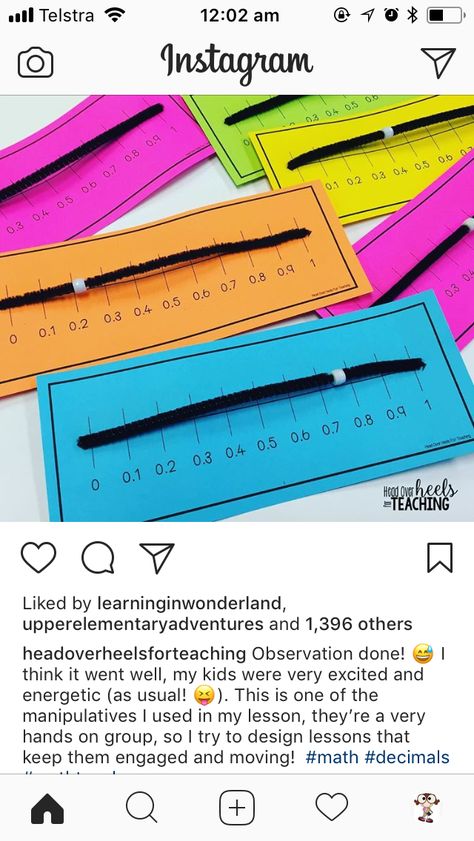 Number line manipulative Number Line Addition Kindergarten, Number Line Multiplication Activities, Adding On A Number Line, Number Line Manipulative, Number Line Subtraction, Line Math, Literacy And Numeracy, Math Journal, Solving Equations