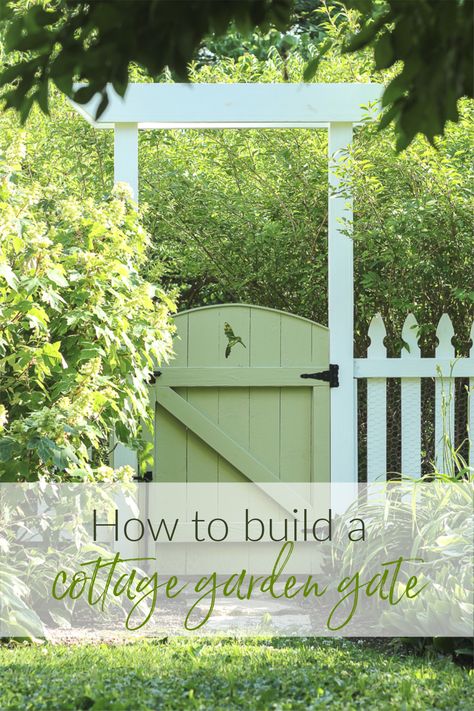 Front Gate Trellis Ideas, Garden Gate With Pergola, Garden Fence Doors Gate Ideas, Unique Fence Gate Ideas, Garden Gates With Arbor, Garden Archway With Gate, Fresco, Diy Garden Door Entrance, Diy Gates And Fences Simple