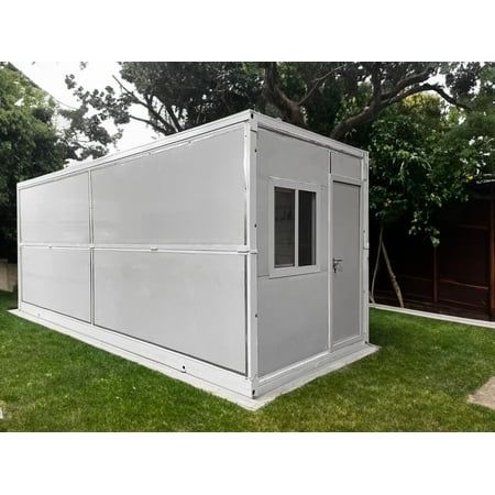 Steel storage sheds