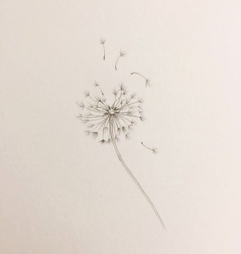 Mini Tattoos With Meaning, Tattoo Dandelion, Dandelion Tattoos, Simple Tattoo With Meaning, Tatoo Dog, Dandelion Tattoo Design, Tattoo Placements, Dandelion Tattoo, Inspiration Tattoos