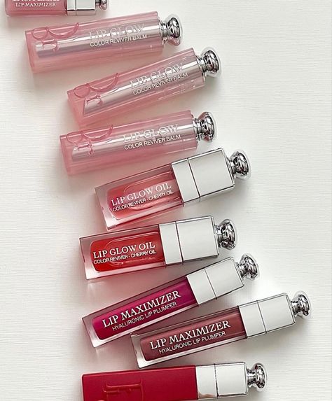 Lip Gloss Cosmetics, Makeup Bag Essentials, Cherry Cola, Dior Makeup, Fancy Makeup, Makeup Obsession, Lip Glow, Makeup Brands, Lip Plumper