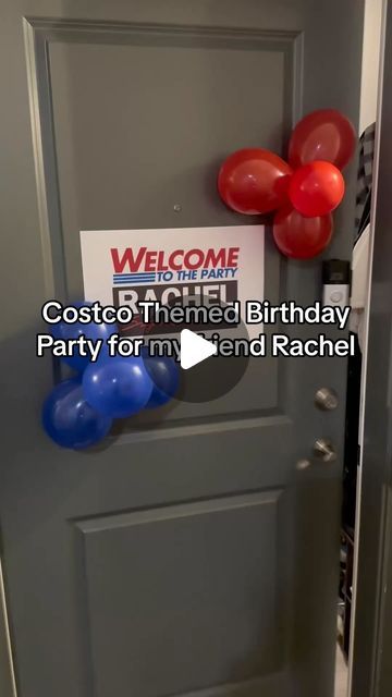 COSTCO DEALS on Instagram: "🎉Wow now this @costco themed birthday party is impressive! The details are amazing!!! ❤️Love the wall of quotes! 🥳Happy Birthday @mrsrachelhuynh!! #costcodeals #costco 📸 @huynh.tim @tonylhuynh @mykim09" Kirkland Theme Party, Goodwill Party Theme, Cute Birthday Setup At Home, Ups Retirement Party Ideas, Quarter Themed Birthday Party, Costco Halloween, Costco Costume, Costco Party Theme, His 30th Birthday Ideas