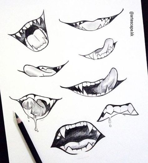 Mouth Shapes, Anime Mouth Drawing, Reference Anime, Anime Mouths, Drawing Face Expressions, Drawing Hands, Painting Reference, Mouth Drawing, Charcoal Drawings