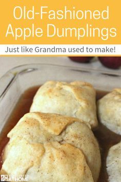 Homemade Apple Dumpling Dough, Betty Crocker Apple Dumplings, Pa Dutch Apple Dumplings, Freezer Apple Dumplings, How To Make Apple Dumplings, Old Fashion Apple Dumplings, Whole Apple Dumplings, Homemade Apple Dumplings, Saving Apples