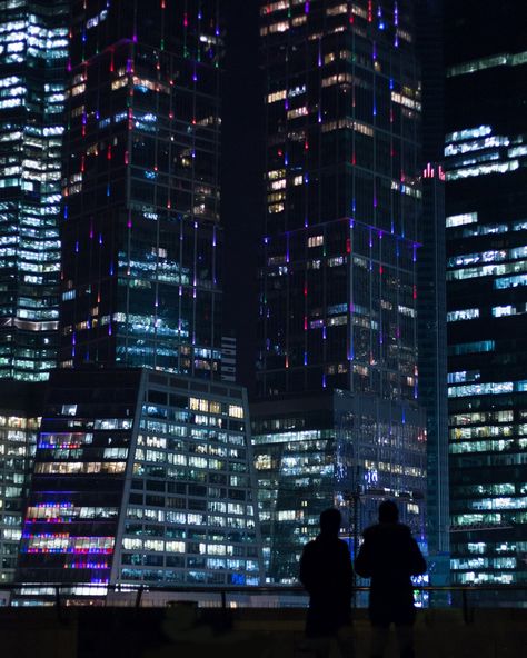 Building Aesthetic, Neon Nights, Cyberpunk City, Neon Aesthetic, City Vibe, Future City, Ghost In The Shell, Night City, Night Aesthetic