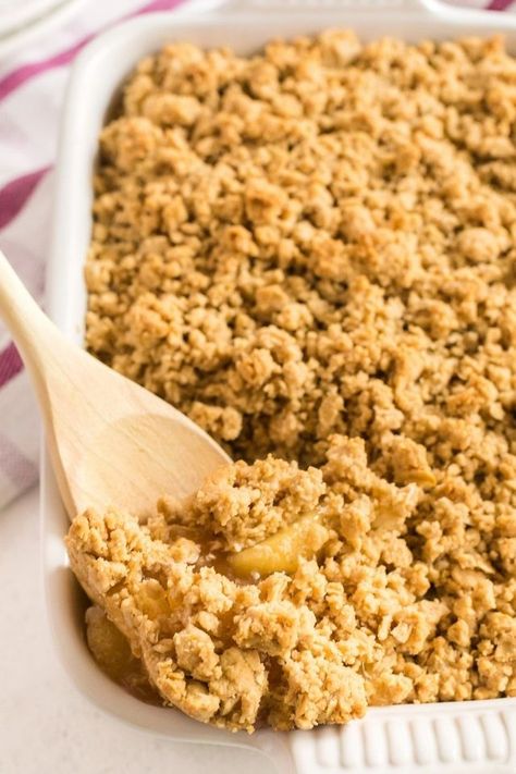 Apple Crisp ~ Easy Recipe Can Apple Pie Filling Recipes Easy, Apple Crisp Easy Recipe, Apple Pie Filling Desserts, Pie Filling Desserts, Spiced Apple Pie, Apple Crisp Pie, Easy Apple Crisp, Apple Pie Filling Recipes, Apple Pie Recipe Easy