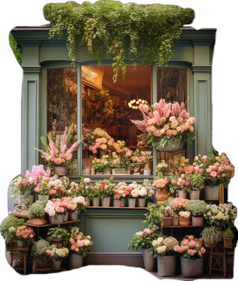 Flower Shop Aesthetic Exterior, Cute Flower Shop Aesthetic, Flower Shop Exterior Design, Florist Shop Exterior, Plant Shop Exterior, Fantasy Flower Shop, Floral Shop Aesthetic, Flower Shop Exterior, Flower Store Aesthetic