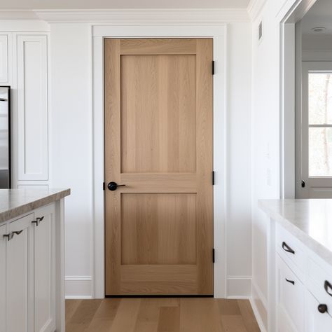 Fall 2023 LookBook – Timber & Hutch Craftsman Interior Trim Ideas, Walnut Doors With White Trim, Mission Style Doors, Wood Doors With White Trim Interior, Stained Door With White Trim, Farmhouse Style Doors, Farmhouse Interior Trim Styles, Wood Doors White Trim Interior, Cottage Style Interior Doors