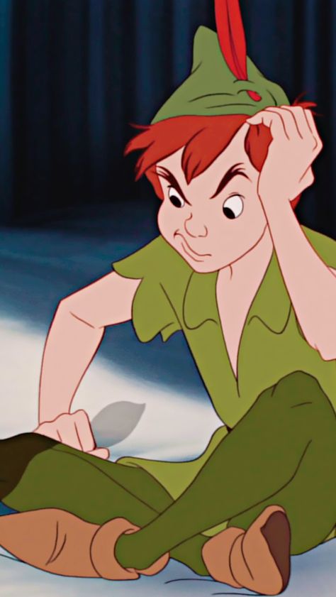 Peter Pan is the last featured animation production by RKO before Buena Vista Pictures. Also, Disney's Nine Old Men all work on the production and animation. "Can't get this darn shadow to stick!" Peter Pan Wallpaper, Peter Pan 1953, Peter Pan Disney, Peter Pan And Tinkerbell, Images Disney, Wallpaper Iphone Disney, Pinturas Disney, Disney Memes, Pixie Dust