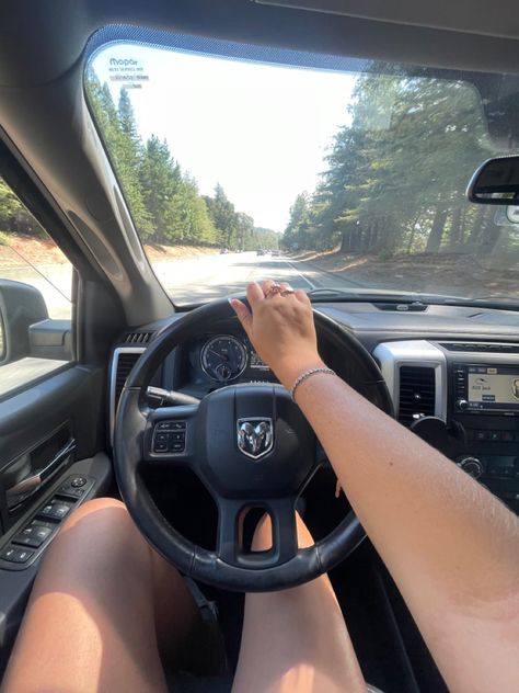 New Truck Aesthetic, Driving Wheel Aesthetic, Girl Driving Aesthetic, Female Driving Aesthetic, Learning To Drive Aesthetic, Truck Asthetic Picture, Aesthetic Driving Pics, Driving Lessons Aesthetic, Truck Driving Aesthetic