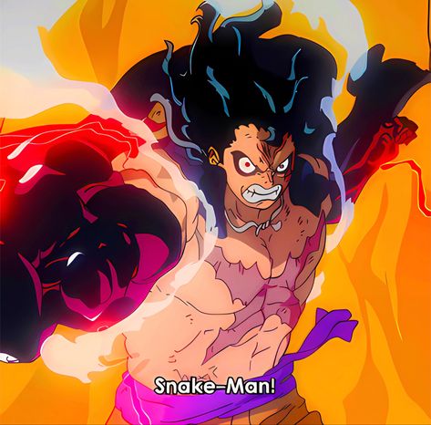 Gear 4 Snakeman, Luffy Gear 4, One Piece Gif, Gear 4, Manga Anime One Piece, One Piece Luffy, Anime Girlxgirl, Guess Who, Bleach Anime