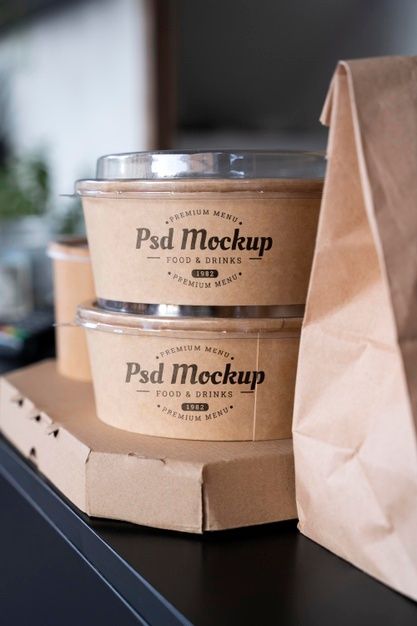 Restaurant Food Packaging Ideas, Delivery Food Packaging, Culinary Branding, Malvani Food, Restaurant Brand Design, Takeout Packaging, Restaurant Branding Identity, Restaurant Packaging, Food Delivery Packaging